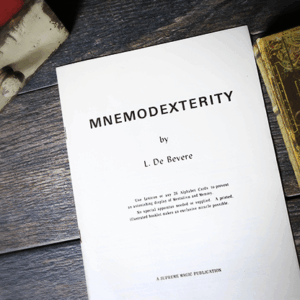 mnemodexterity by l. de bevere