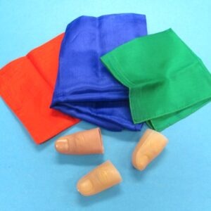 thumb tips with silks (lot of 3)