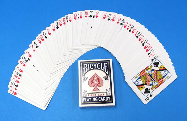 two of hearts forcing deck (unknown maker or routine)