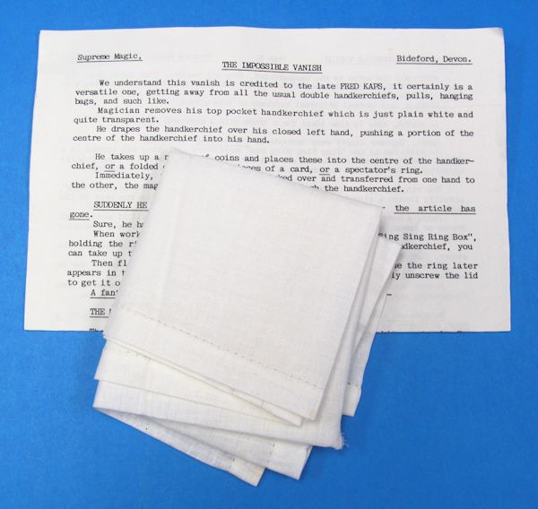 the impossible vanish (supreme magic)