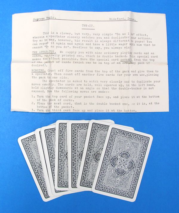 try it (supreme magic)