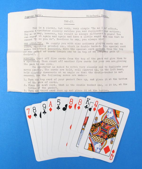 try it (supreme magic)