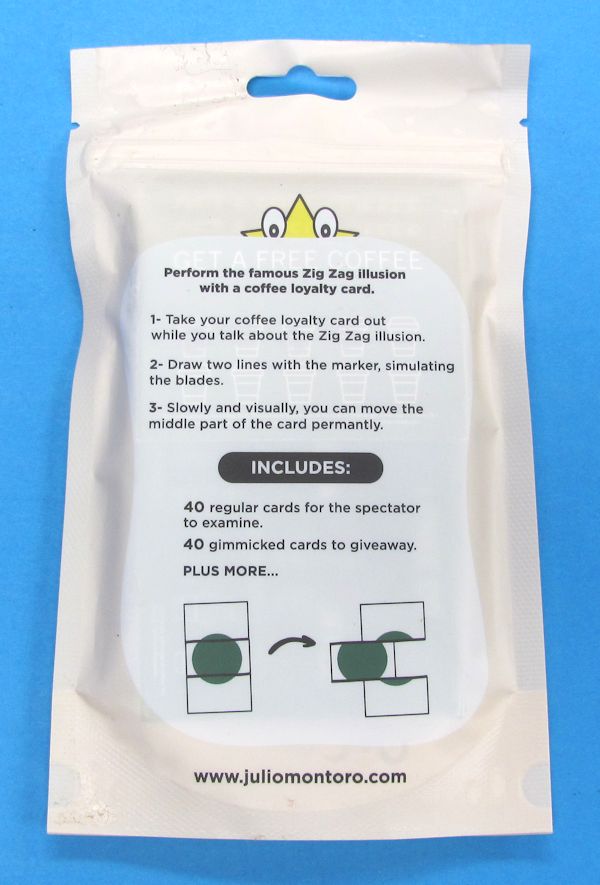 zigyzag (gimmicks and online instructions) by julio montoro