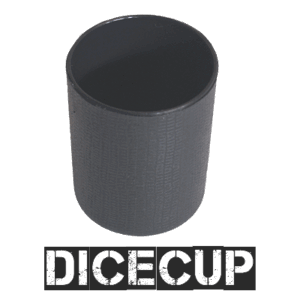 dice cup (cup only) for dice stacking