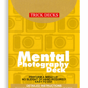 mental photography deck bicycle (red)