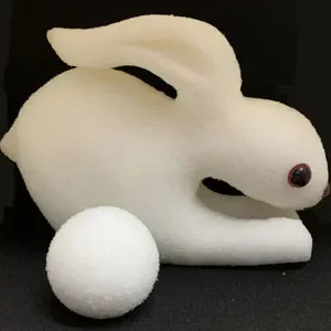 sponge balls to bunny