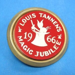 1966 louis tannen's magic jubilee button