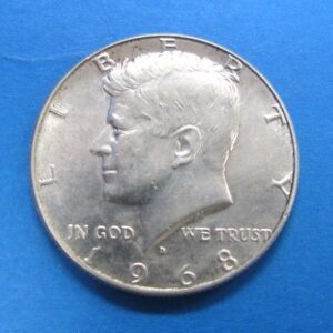 1968 kennedy half dollar