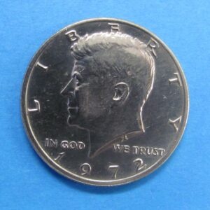 1972 kennedy half dollar
