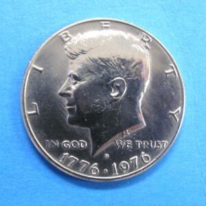 1976 d kennedy half dollar