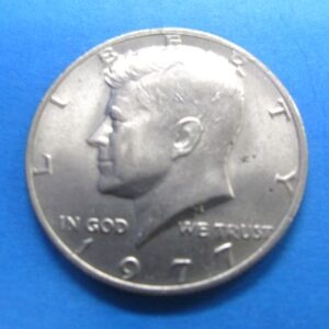 1977 kennedy half dollar