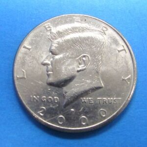 2000 kennedy half dollar