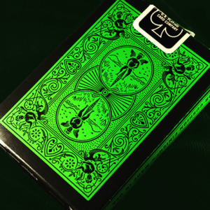 bicycle reverse (green) playing cards