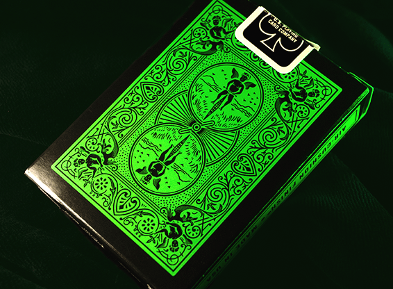 Bicycle Reverse (Green) Playing Cards | Winkler's Magic Warehouse