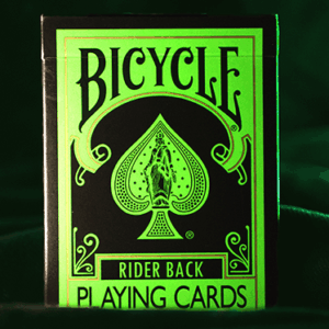 bicycle reverse (green) playing cards