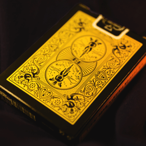 bicycle reverse (yellow) playing cards
