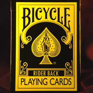 bicycle reverse (yellow) playing cards