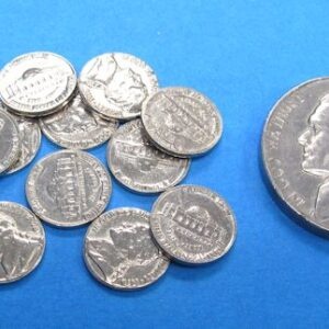 dozen miniature nickels