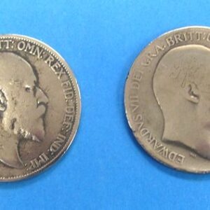 english penny (king edward vii)