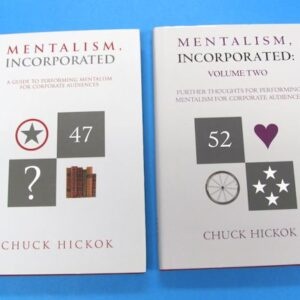 mentalism incorporated (volumes 1 and 2) by chuck hickok