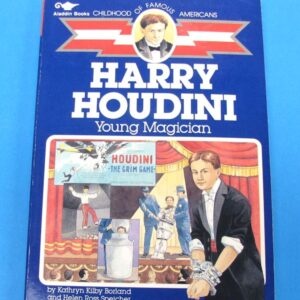 Harry Houdini Young Magician Book