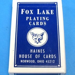 double back cards blue (fox lake)