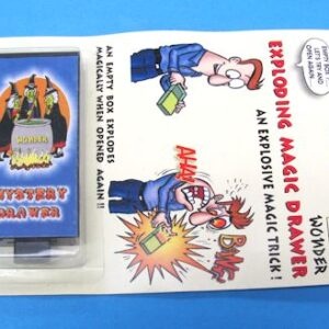 exploding magic drawer box witches