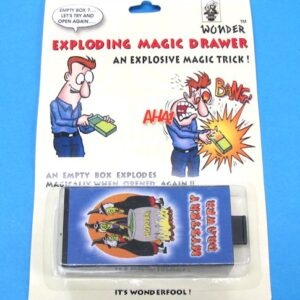 exploding magic drawer box witches