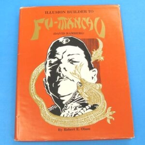 illusion builder to fu manchu (david bamberg) by robert e. olsen