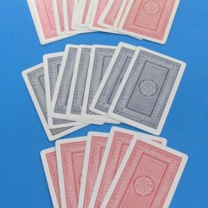 misc. lot of 25 double back cards (fox lake)