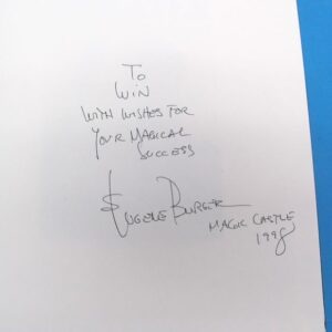 spirit theater by eugene burger (signed)