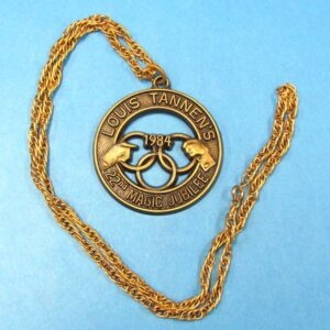 1984 tannen's magic jubilee medallion