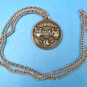 1987 tannen's magic jubilee medallion
