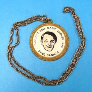 1990 tannen's magic jubilee medallion paul daniels
