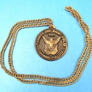 1991 tannen's magic jubilee medallion channing pollock