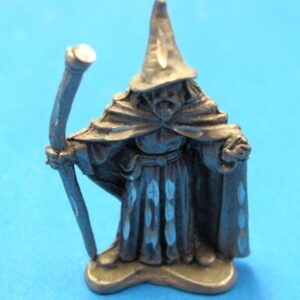small pewter wizard figurine #pp700