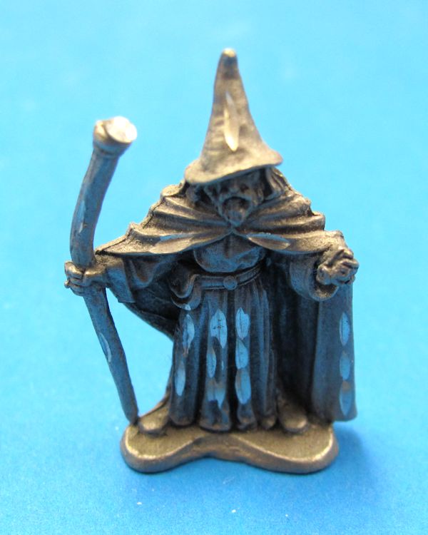 small pewter wizard figurine #pp700