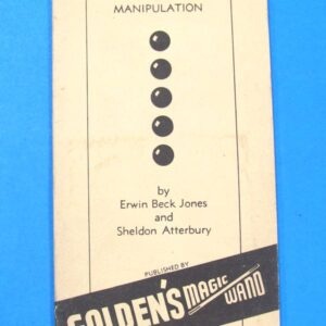 billiard ball manipulation booklet by golden's magic wand
