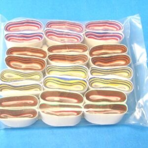 cresey mouth coils regular 25 feet combo colors holiday assortment