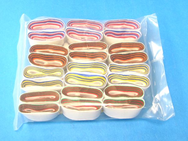 cresey mouth coils regular 25 feet combo colors holiday assortment