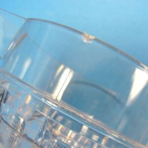 crystal cut milk pitcher with booklet