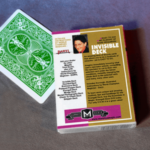 invisible deck bicycle (green)