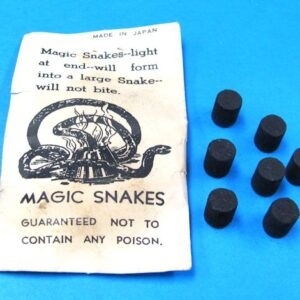 vintage japanese magic snakes