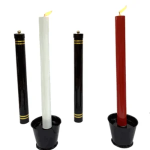 passe passe candles to flowers