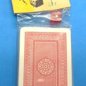 1966 vintage 3 card trick (nos)
