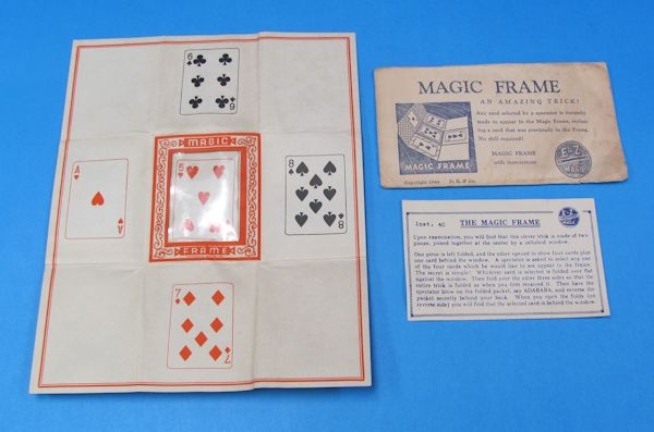 vintage 1944 magic frame from d. robbins & company