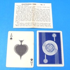 vintage adams' two card monte