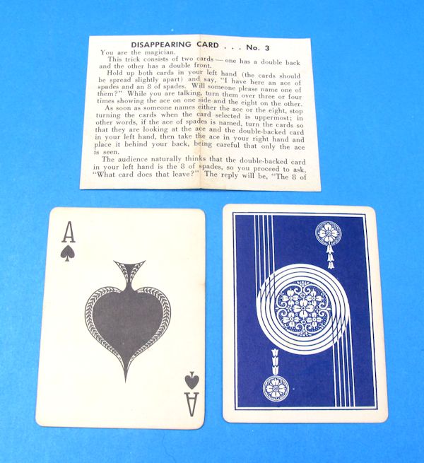 vintage adams' two card monte
