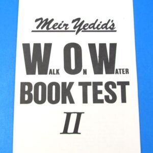 wow book test ii instruction booklet