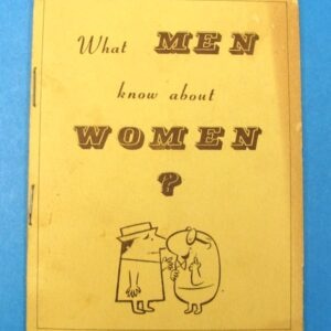 what men know about women (vintage)